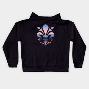 Florence Fleur de Lis Kids Hoodie